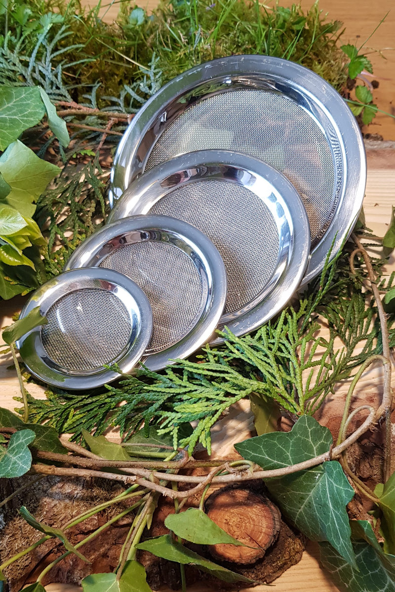 Räuchersieb Aus Edelstahl – 9,0 Cm Durchmesser, Stabil, Ersatz Für Räucherstövchen Wie Fumaga Namrata/Aruna